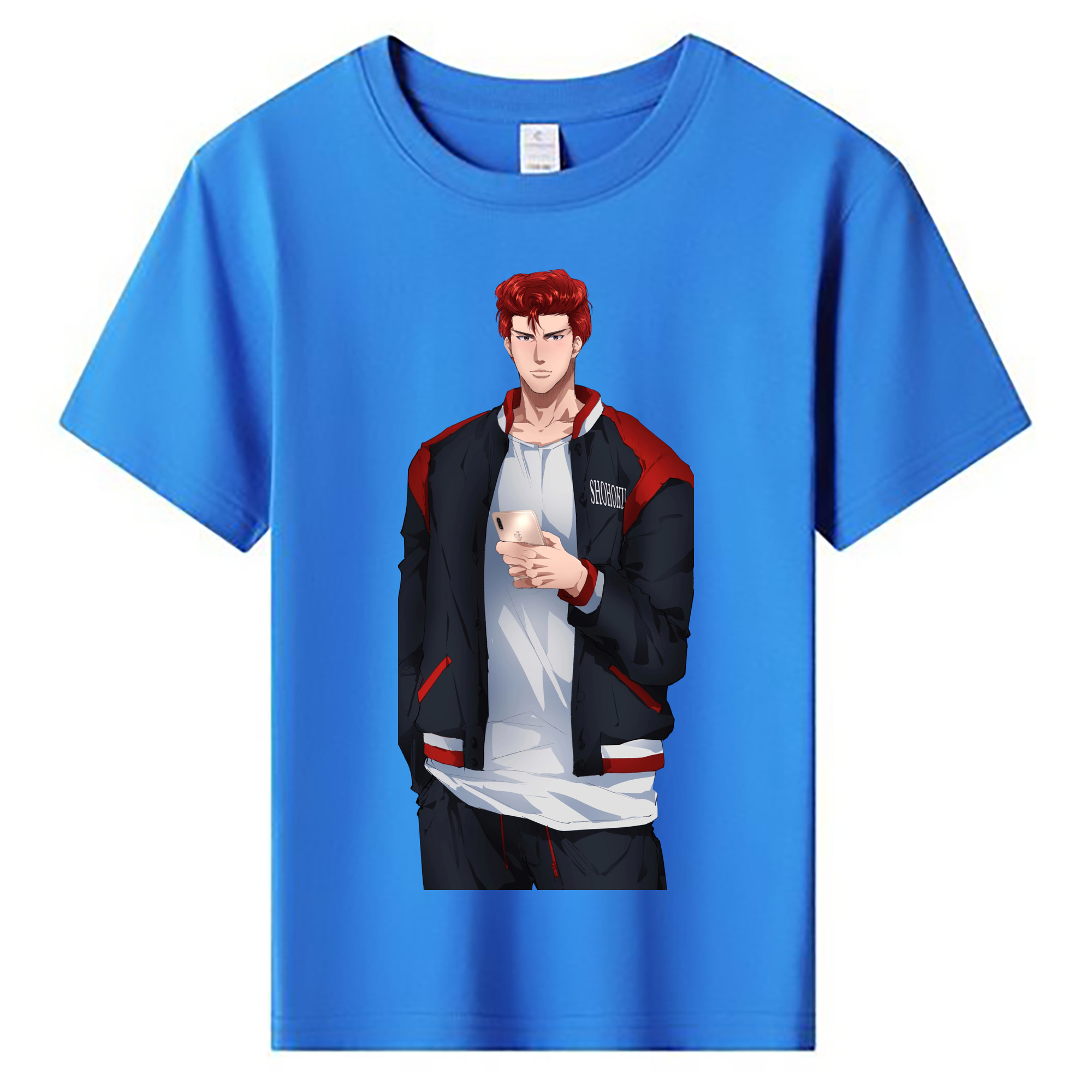 （画像用） SLAM DUNK／スラムダンク 綿100％キッズTシャツ（フロントプリント）